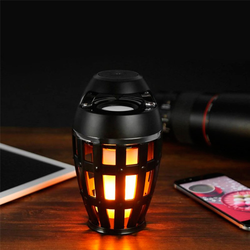 Портативная колонка-камин Led Flame Speaker