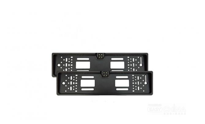 Авто-рамка на номер с камерой заднего вида