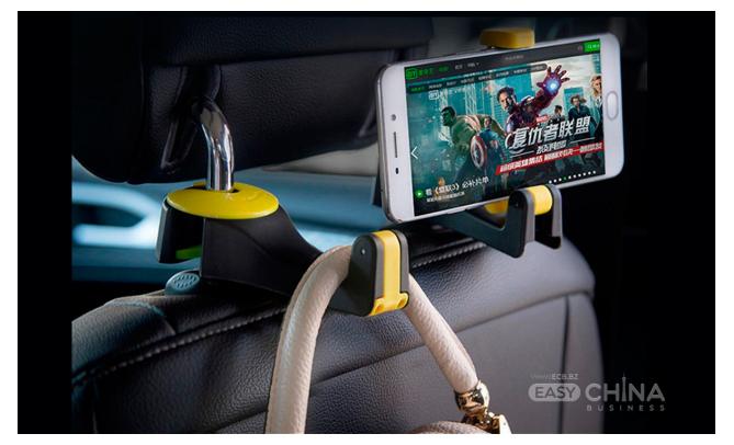 Держатель телефона на подголовник авто Держатель телефона на подголовник авто