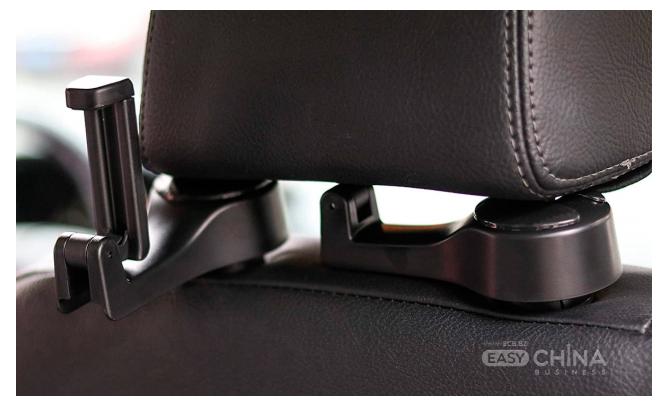 Фото товара Автомобильный держатель смартфона с крючком для сумок Фото товара Автомобильный держатель смартфона с крючком для сумок