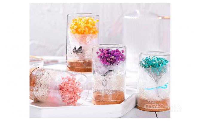 Подарочные цветочные композиции в банке