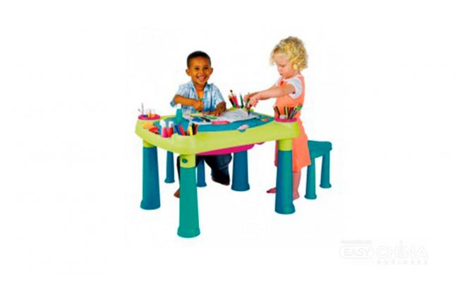 Фото товара Детская пластиковая мебель, качели, горки для дома, сада, кафе оптом в ассортименте