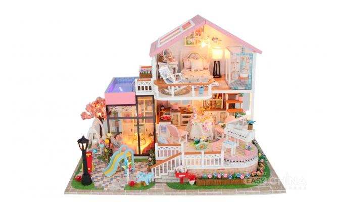 Фото товара Конструкторы Домики DIY оптом в ассортименте Фото товара Конструкторы Домики DIY оптом в ассортименте