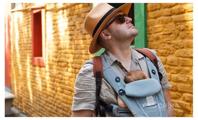 Фото товара Детские переноски кенгуру Ergo baby оптом в ассортименте