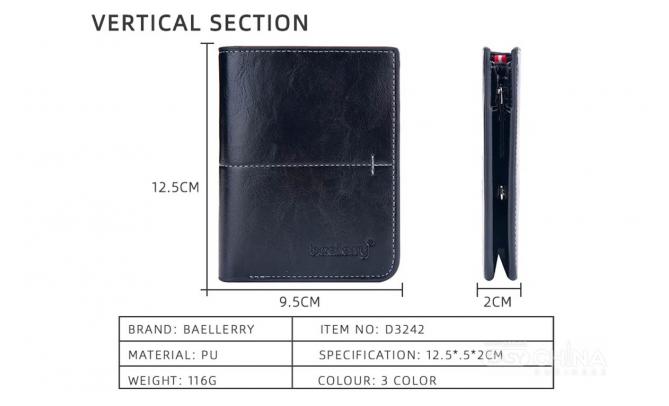 Фото товара Мужские портмоне Baellerry оптом в ассортименте