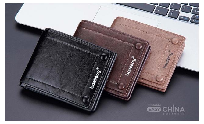 Фото товара Мужские портмоне Baellerry оптом в ассортименте