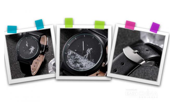 Фото товара Мужской подарочный набор с часами и браслетом