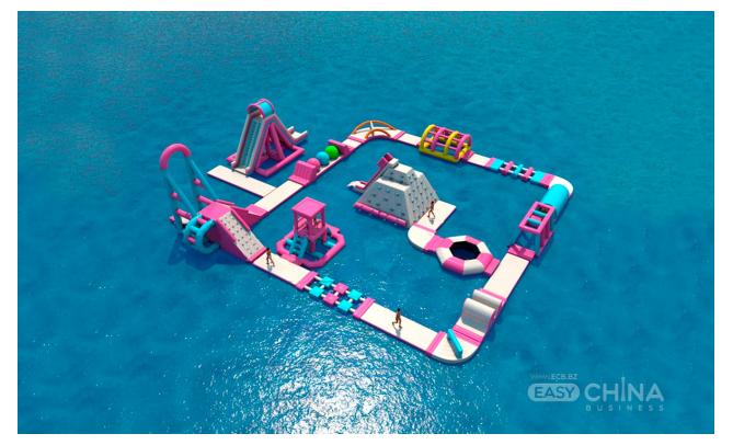 Надувные аквапарки и комплексы Надувные аквапарки и комплексы