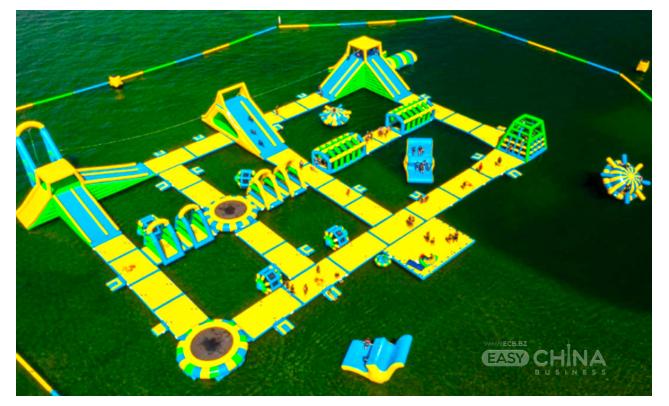 Фото товара Надувные аквапарки и комплексы Фото товара Надувные аквапарки и комплексы