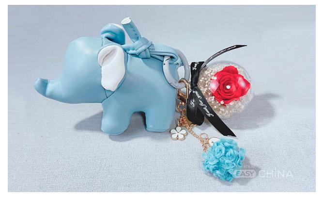 Фото товара Подарочный брелок с цветком