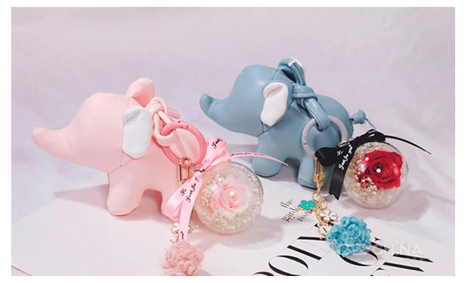 Фото товара Подарочный брелок с цветком