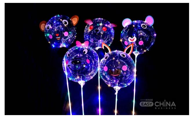 Светящиеся led шарики Bobo 