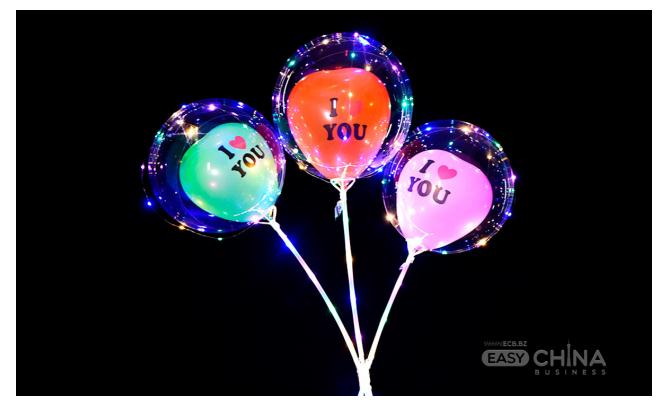 Светящиеся шары Бобо, led шарики Bobo 