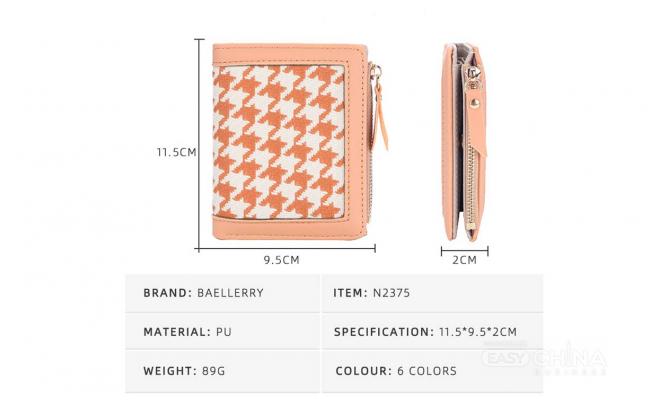 Фото товара Женские кошельки Baellerry оптом в ассортименте Фото товара Женские кошельки Baellerry оптом в ассортименте